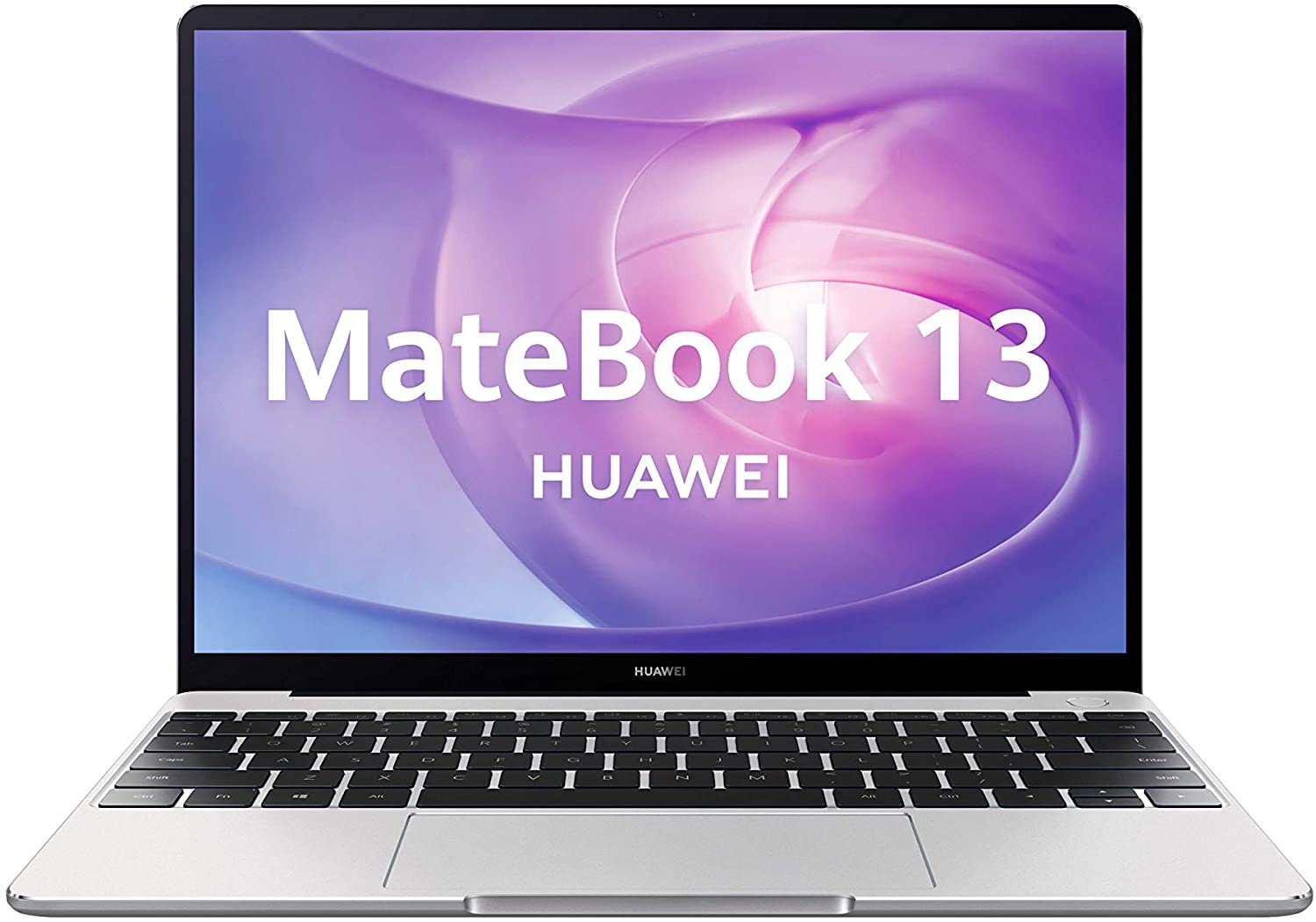 Huawei Matebook 13 - Ordenador portátil Ultrafino táctil 13" 2K (Intel Core i5-8250U, 8GB RAM, 512GB SSD, Nvidia GeForce MX250, Windows 10 Home) Mystic Silver - Teclado QWERTY Español, Plateado