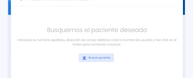 Buscador real de pacientes del CRM de Nutrivazquez sin mostrar ningún dato personal